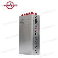 Brouilleur portatif de signal de GPS Lojack 4G 5G, périphérique en mode bloc de réseau mobile compatible avec ICNIRP