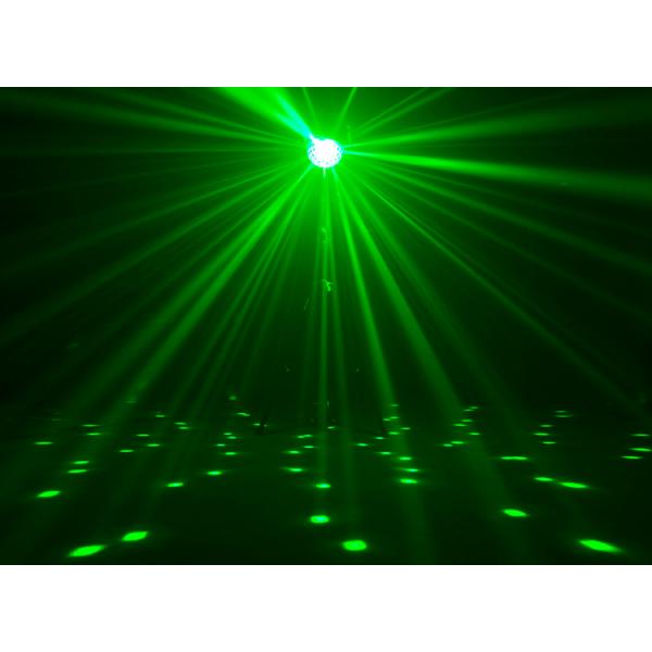 Mini DMX RGB MP3 LED Crystal Magic Ball Lamp Dj Lighting Effects Remote Controller