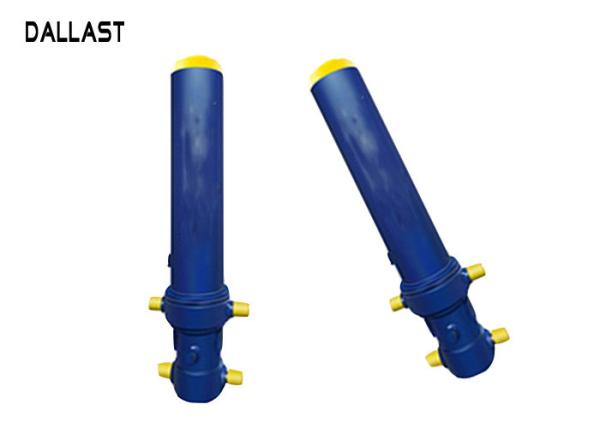 Machinery / Vehicle Single Acting Hydraulic Cylinder Chrome Plated Coatings