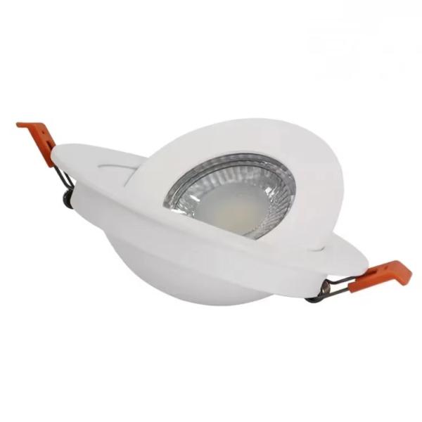 Home Office 5W 360D Beam Angle Recessed LED Downlight with 80 Ra CRI and Sleek LED Design