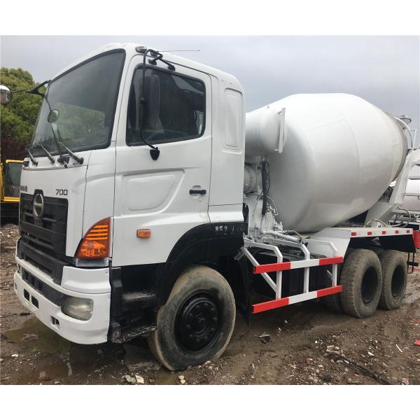 Used HINO 700 Concrete Mixer Truck with 24120*9940*17190mm Outline Dimension at Affordable