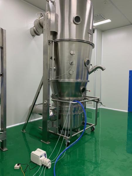 SS304/SS316L Boiling Vertical Fluidized Bed Dryer Pharmaceutical Granulator