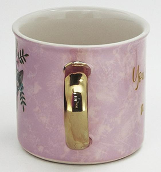 Painted Ceramic Mugs Ladies Household Mugs Large Capacity Milk Breakfast Coffee Cup