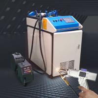 1000W 1500W 2000W Handheld Fiber Laser Welder For Metal Cleaning Welding