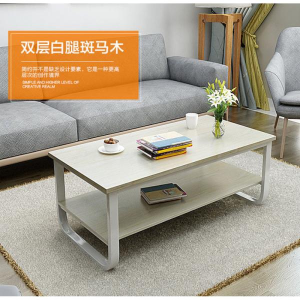 Contemporary Glass Living Room Center Table Modern Style Simple Design Folded NO