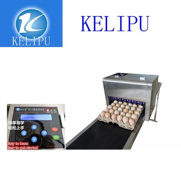 Easy Operation Egg Inkjet Coding Printer / Thermal Inkjet Printer For Number