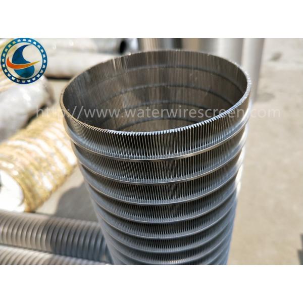 Rust Proof Back To Washing Wedge Wire Screen For Sugar Mill Factory