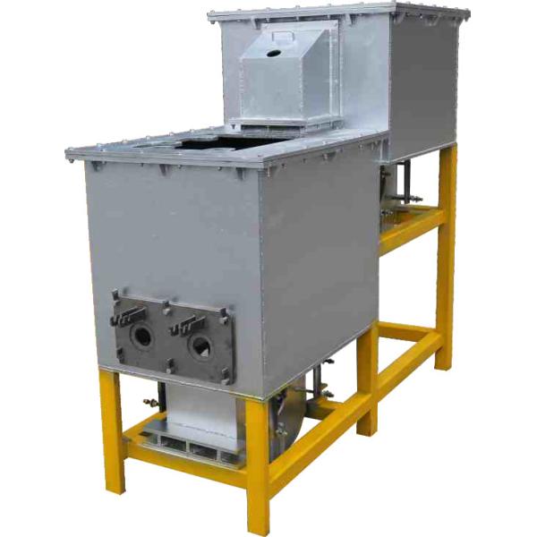Industrial Frequency induction melting furnace 150KG/h melting rate 380V 50HZ