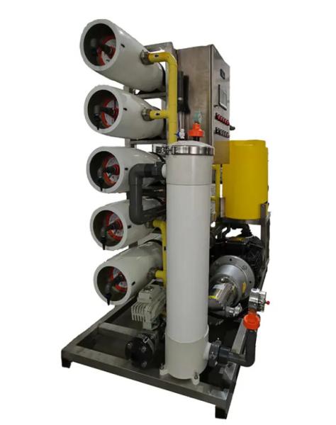 Système de désalinisation de l'eau de mer à filtration multi-média/ultrafiltration