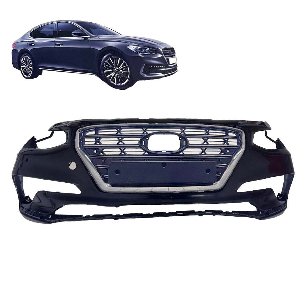 Aftermarket Primed Bumper Cover Fit Hyundai Grandeur IG 2017-2019 OE 86510-G8000
