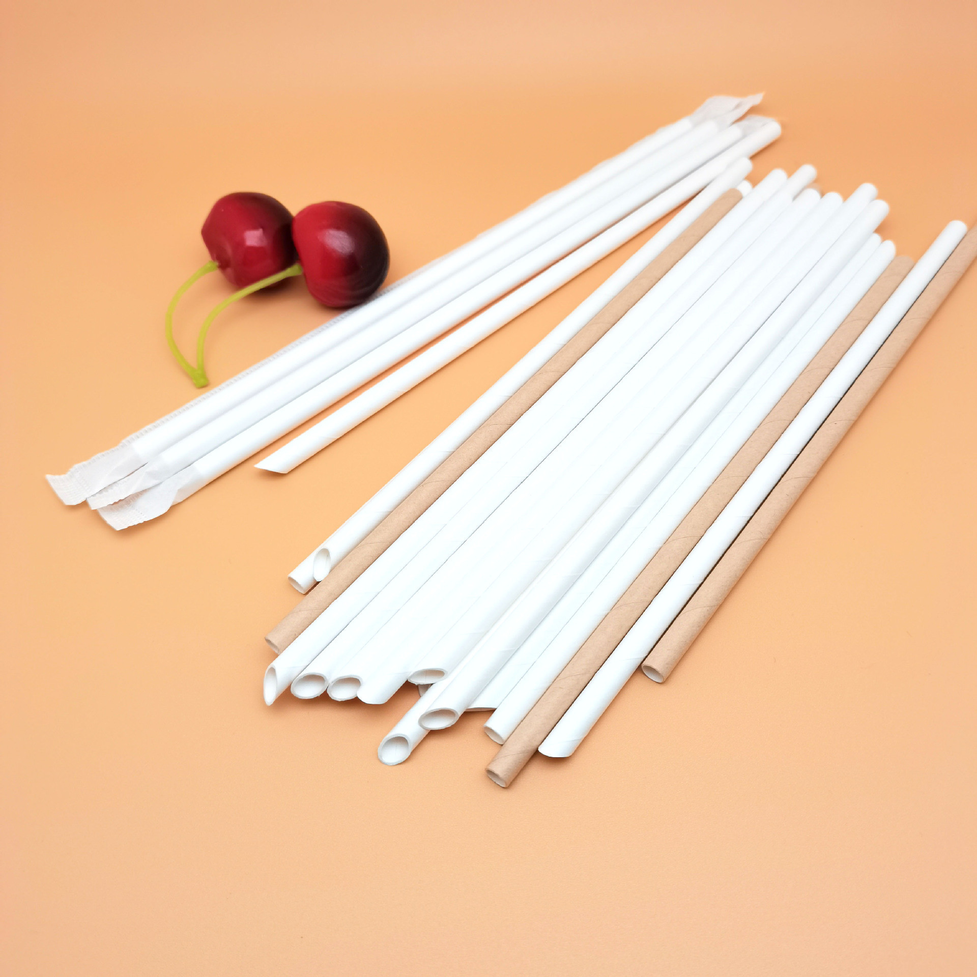 Christmas Paper Straws in Bulk Package Gross Weight 5.500kg Degradable Different Sizes