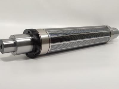 Cilindro magnético de corte semi-rotativo ou rotativo para máquina de corte e vinco