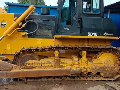SHANTUI SD16 Bulldozer Second Hand 16kPa Ground Pressure For Mining Transport