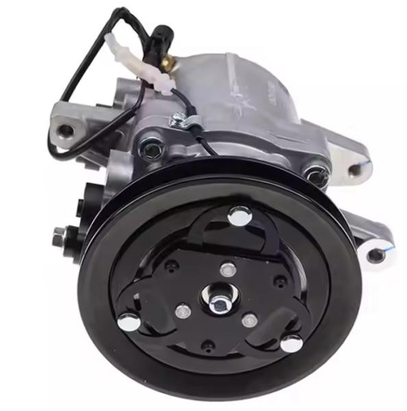 Air Conditioning Compressor 447180-6430 For Excavator SV06E Engine 12V 108mm