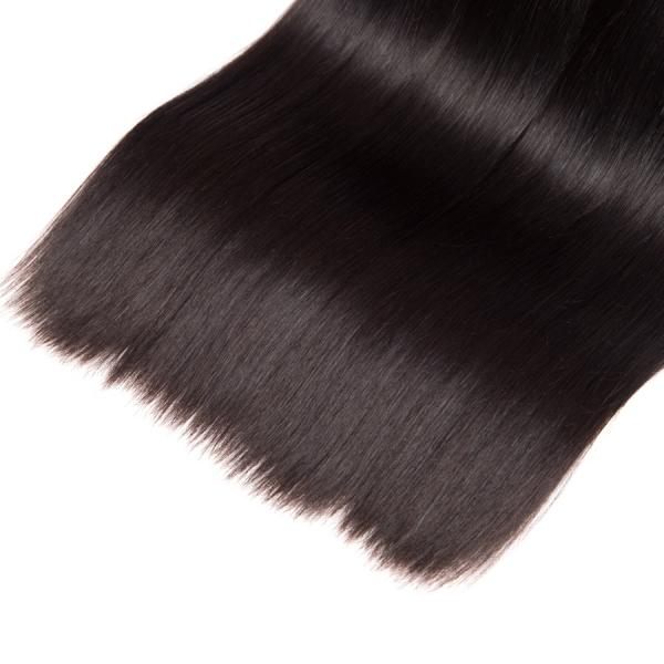 первоначальные индийские человеческие волосы 9а связывают шелковистые расширения прямых волос