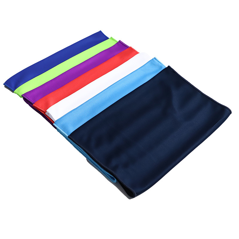 Hypoallergenic Microfiber Sport Towel Sustainable Cooling Gym Towel Quick Dry