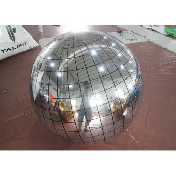 Giant Event Decoration PVC Floating Sphere Mirror Balloon Disco Shiny Inflatable Mirror Ball
