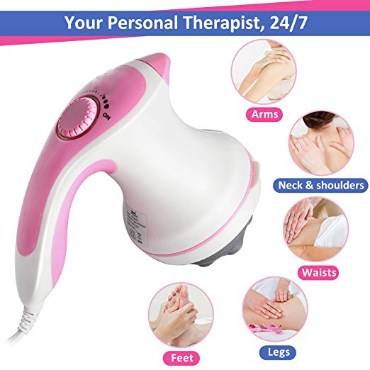 Push Fat Massage, 4 in 1 Full Relax Body Massager 3D Electric Slimming Massager Roller