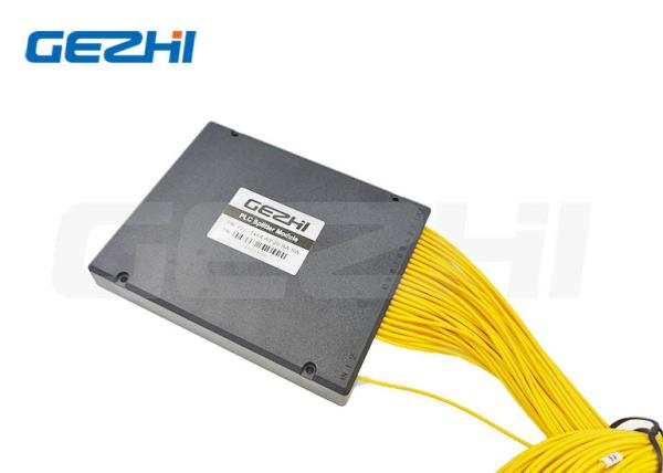 1X64 PLC Splitter Fiber Optic Passive Components With ABS Cassette Type