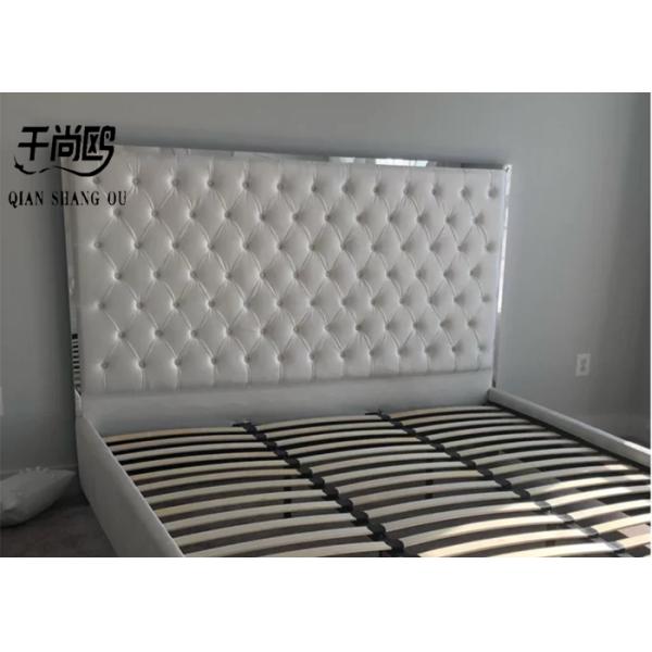 Novel Tall Upholstered Bed 140 x 200 cm 160 x 200 cm Home Furnishings