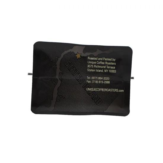 Coffee Bean 14x19cm Zipper Packaging Bag Aluminium Pouch For Food