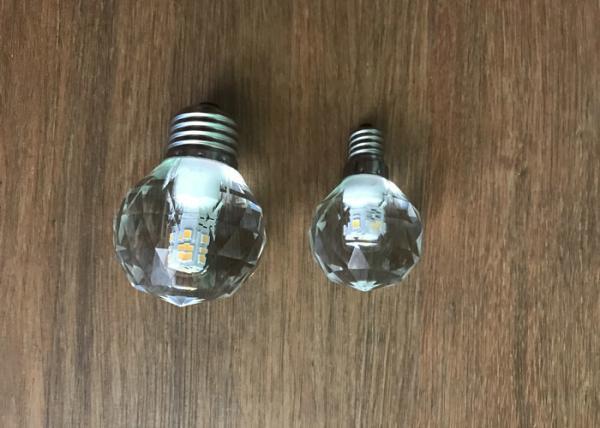 6000k 4.3w Crystal Led Candle 80ra 430lm Ip20 High Sensitivity With E27 Base
