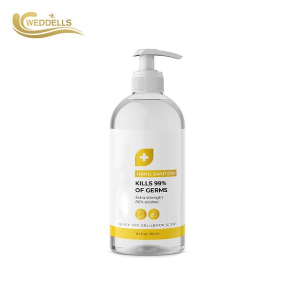 Food Grade Skin Friendly BSCI 75 Alcohol Hand Sanitizer