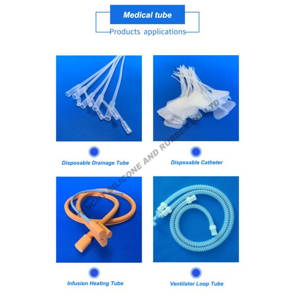 Медицинское оборудование, силиконовая резиновая трубка твердостью 80A