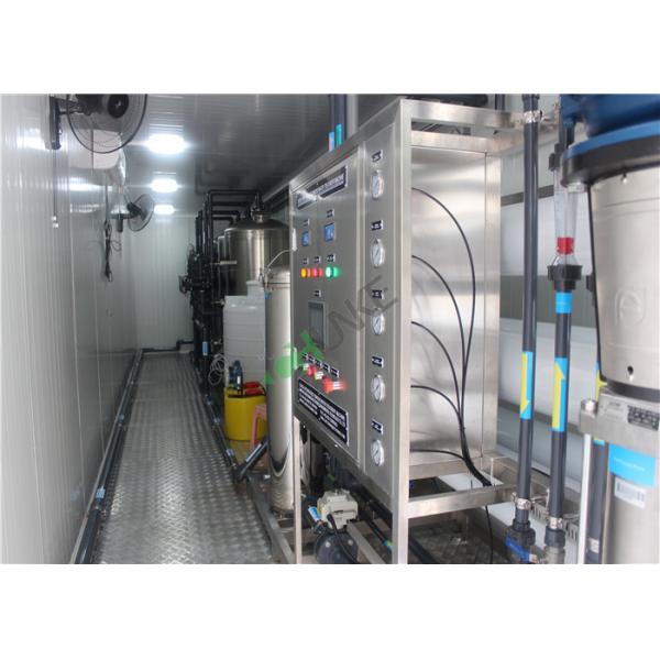 40 Контайнеризед ногами машина морской воды РО завода водоочистки