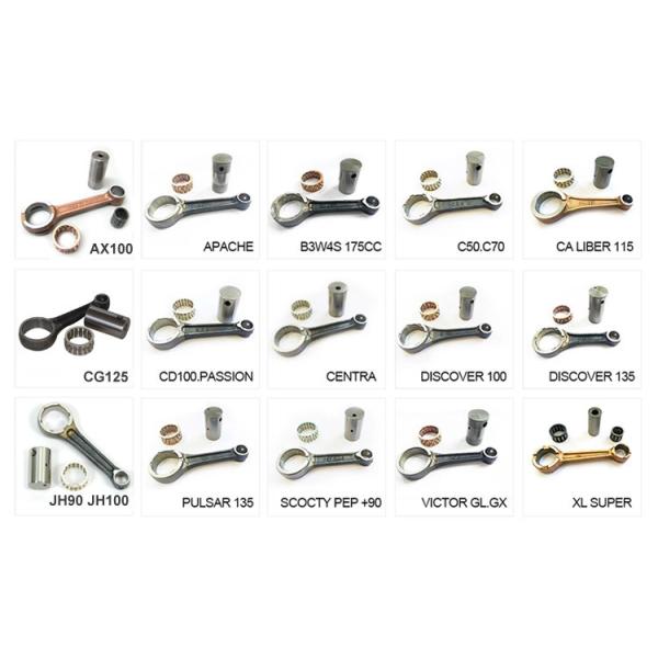 High Strength Motorcycle Engine Performance Parts Complete Connecting Rod Kit For BIZ 100
