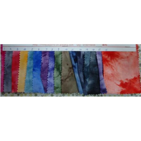 Anti Wrinkle Casual Oversized Tie Dye T Shirt 100% Cotton Jersey Fabric