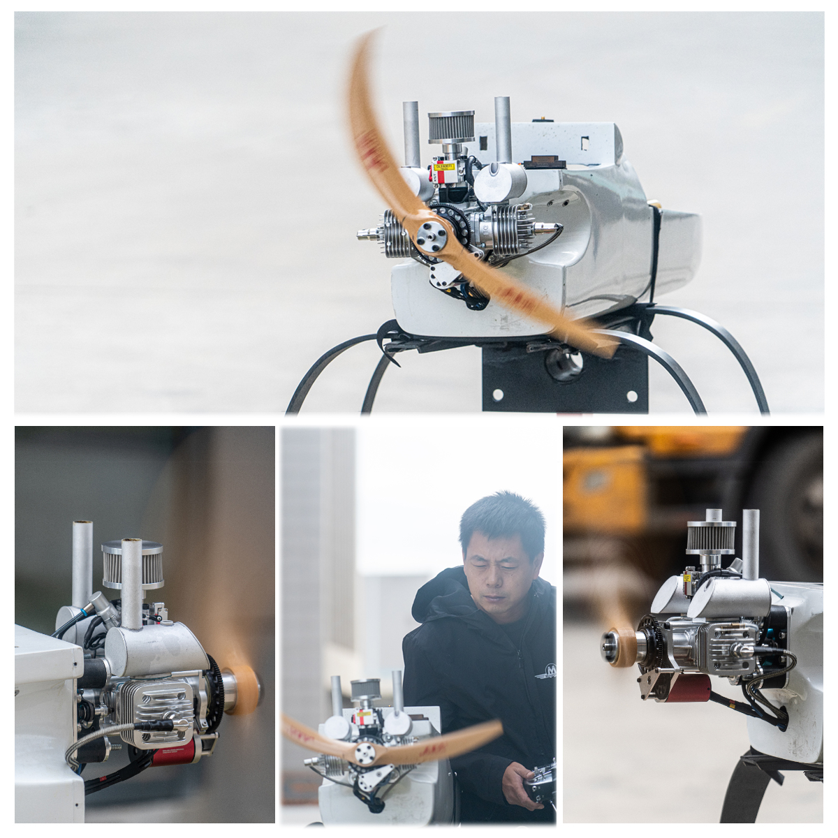 Wholesale Price DLE 60CC EFI UAV ENGINE W/ STARTER ALTERNATOR