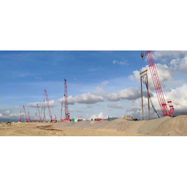 traitement de tassement de 1450rpm Vibroflotation pour le projet de piste d