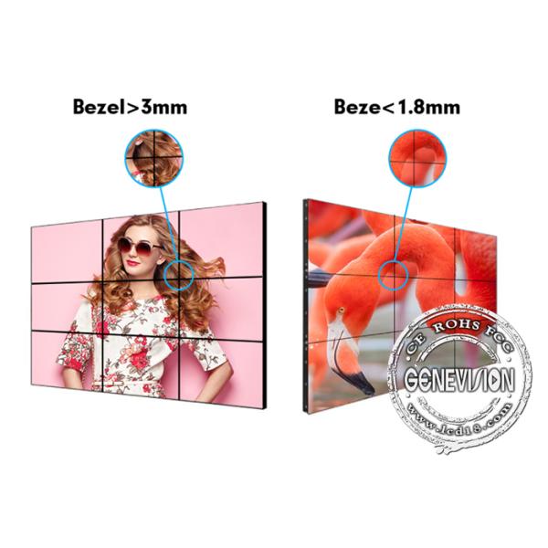 65 стена последовательного подключения 2x2 LCD DP дюйма BOE 4K видео- с матрицей