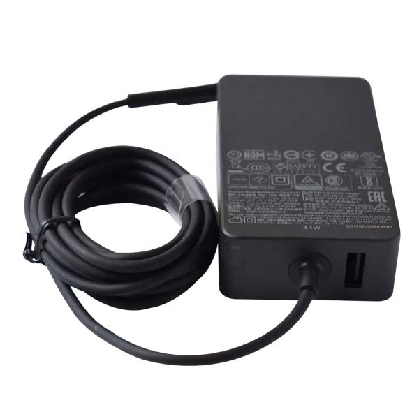 USB 15v 2.58a 5v 1a 44W Computer Laptop Power Adapter Charger PD DC Function QC3.0 for Surface Pro 3 Pro 4 Pro 2017 Pro 5 Pro 6