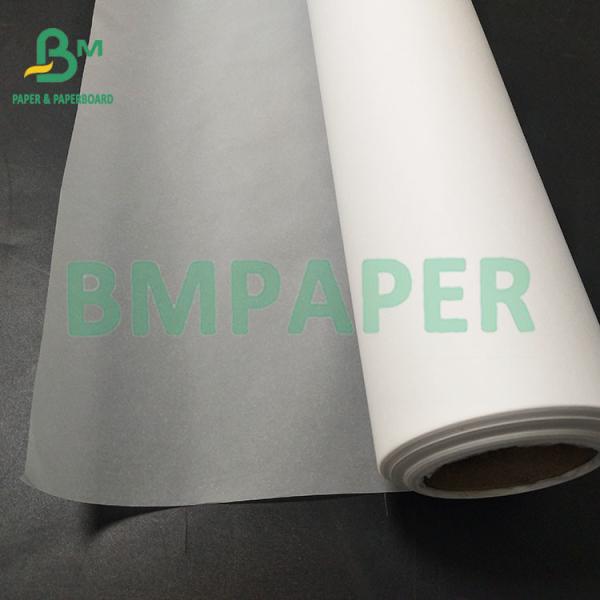 63g White Light Weight Translucent Tracing Paper 880mm×50m Roll Packing