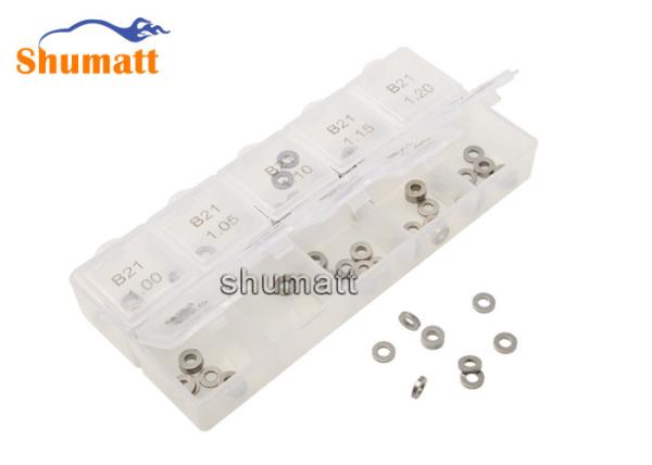 High quality  Fuel Injector Copper Washer Adjust Shims B17 / B21 / B27  for diesel fuel engine
