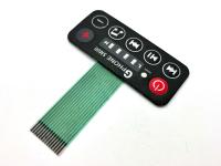 Design personnalisé Autotex Mate Membrane Keypad personnalisé pour les systèmes électrifiés