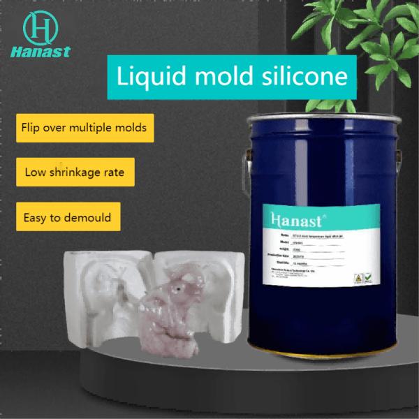 Resina Molde de escultura de platino productos de silicona de caucho poliéster líquido de fundición