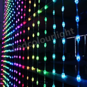 IP66 Christmas Festival Decorative DC12V RGB Color Changing LED String Lights