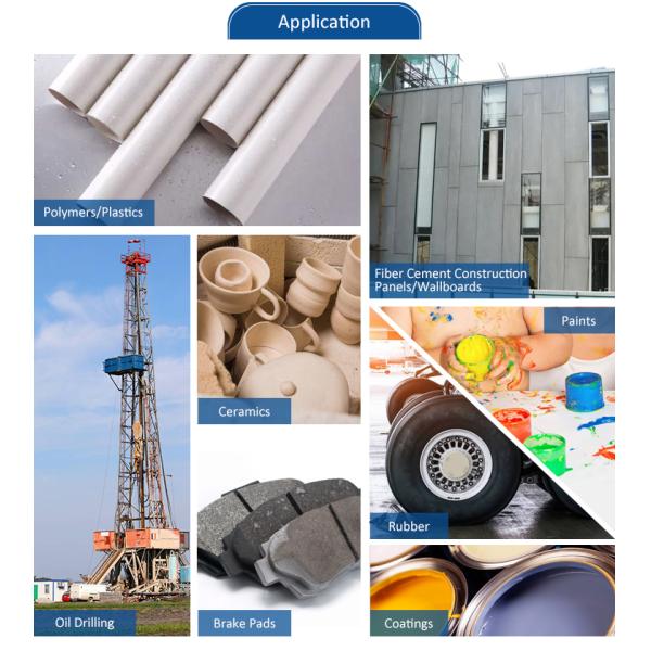 13.3-32.0% Al2O3 Content White Mica Powder 325mesh for Nonmetallic Mineral Production