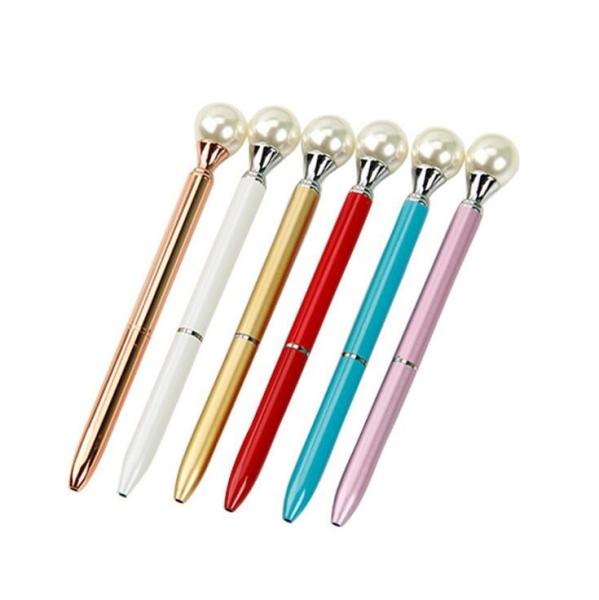 Creative color big drill ball pen high grade diamond pen student gift metal ballpoint pen