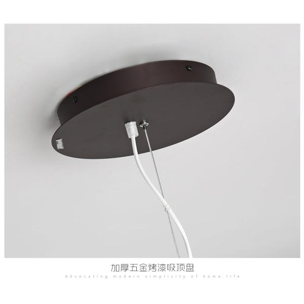 The 2018 new fashion iron + aluminum alloy plus acrylic coffee color lights 50W / 80W / 90W/ 120W