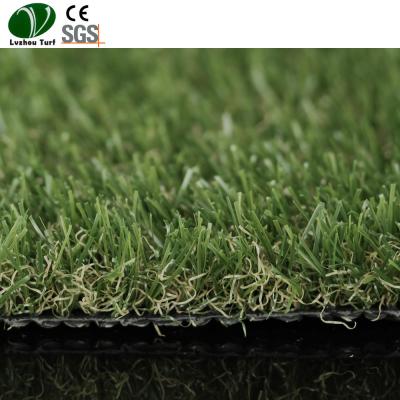 PP PE Futsal Turf Green Roof Grass / 25mm Artificial Grass Putting Green