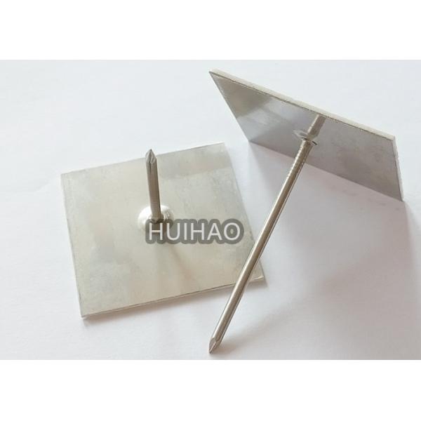 Insulation Fasteners Mild Steel Self Adhesive Stick Pins For Rock Wool