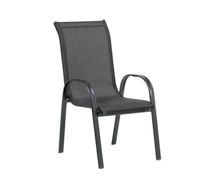 Customized Factory Supply Simple Design Durable Fabric Arm Dining Chairs