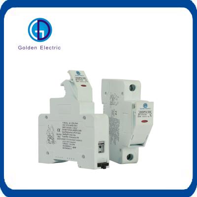 Detentor de fusível de trombeta para sistema de energia solar 10*38mm Dimensão do fusível Sistema solar DC