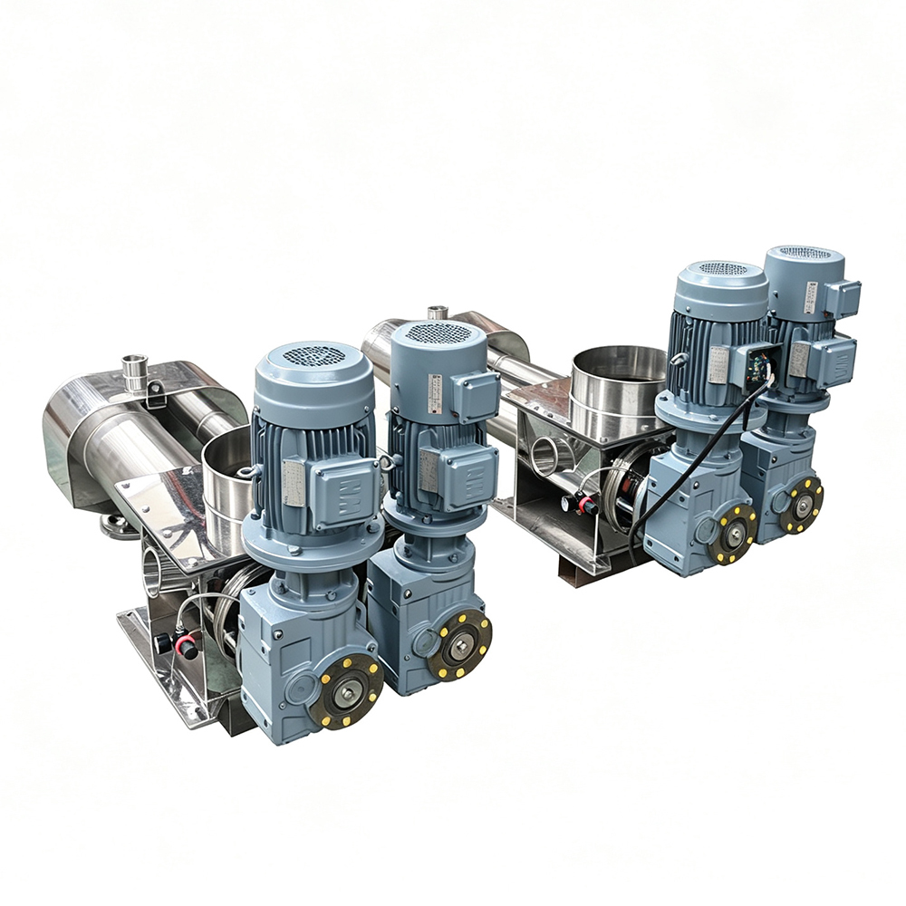 High-Accuracy Customizable Stainless Steel Twin Screw Powder Dosing Feeder for Precise Powder Batching