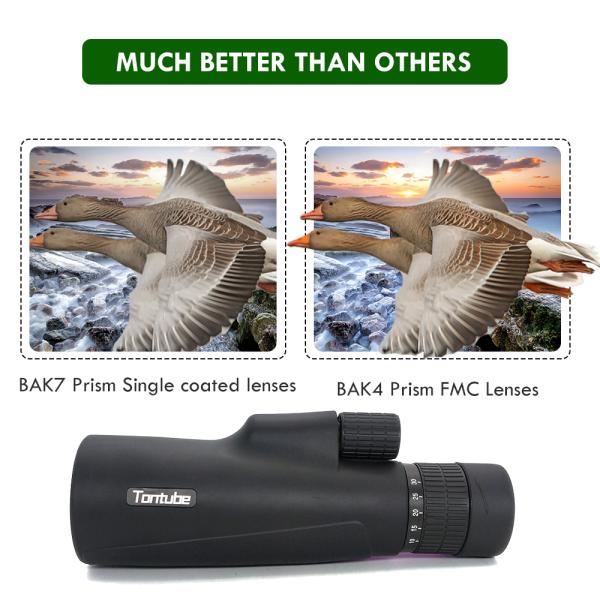 чернь сотового телефона телескопа сигнала 10-30X55 Monocular для наблюдать птицы