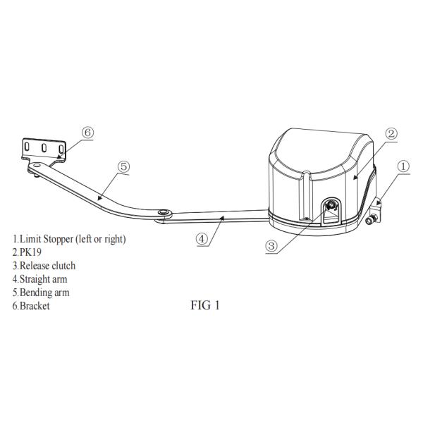 300Кг одиночная нержавеющая сталь Аайе оператора распашных ворот одиночная 24ВДК 80В